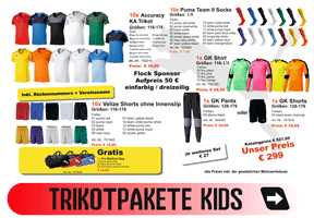 Puma Trikotpaket Kids